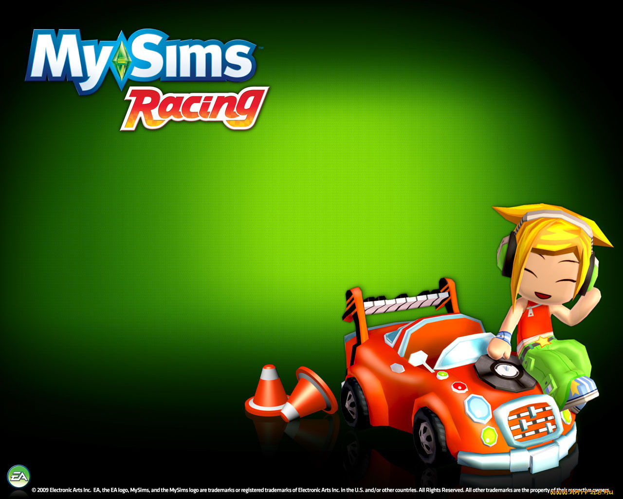 mysims, racing, , 